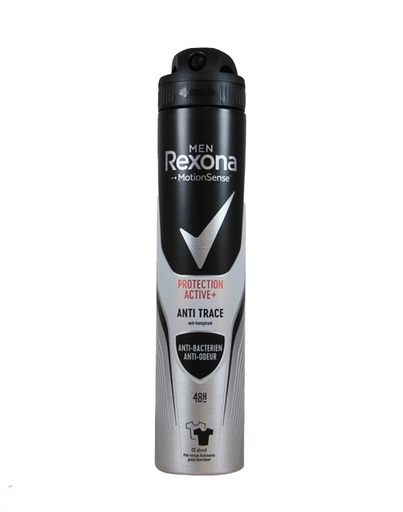 [750047] اسپری ضد تعریق مردانه پروتکشن اکتیو رکسونا – Rexona Men Motionsense Active Protection + Anti Trace 200ml