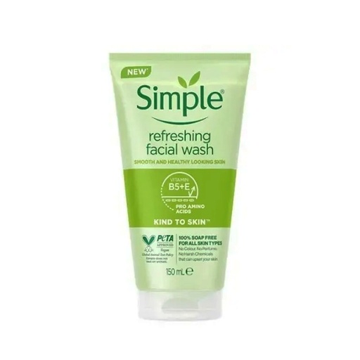 ژل شستشوی صورت سیمپل مدل Refreshing B5+E  50 میل