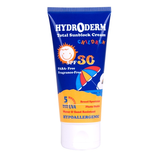 [190765] كرم ضد آفتاب کودکان SPF30 هیدرودرم 50میل