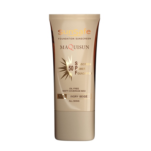 [750089] کرم ضد آفتاب سان سیف SPF50 شماره NC10 40 میل-بژ عاجی 