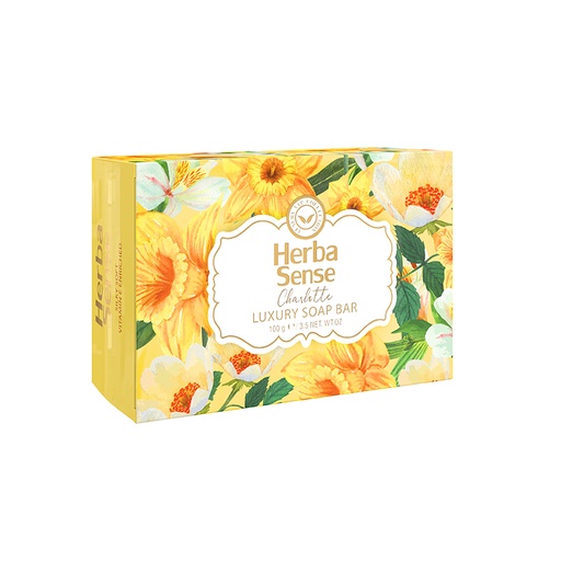 صابون شوینده‌ دست و صورت آردن هرباسنس مدل Charlotte وزن90گرم