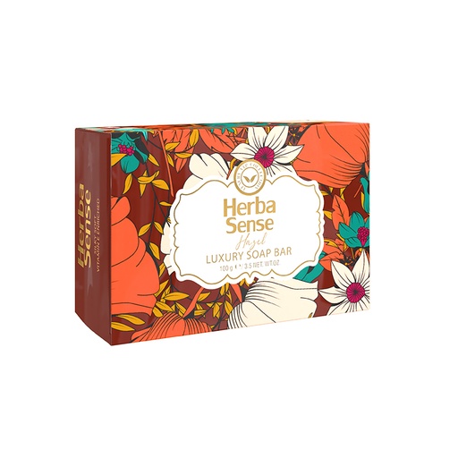 صابون شوینده‌ دست و صورت آردن هرباسنس مدل Hazel وزن90گرم