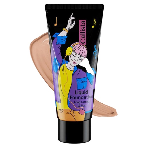 [180186] کرم پودر کالیستا مدلLong Lasting And Matt شمارهM12 حجم 35میل انواع پوست