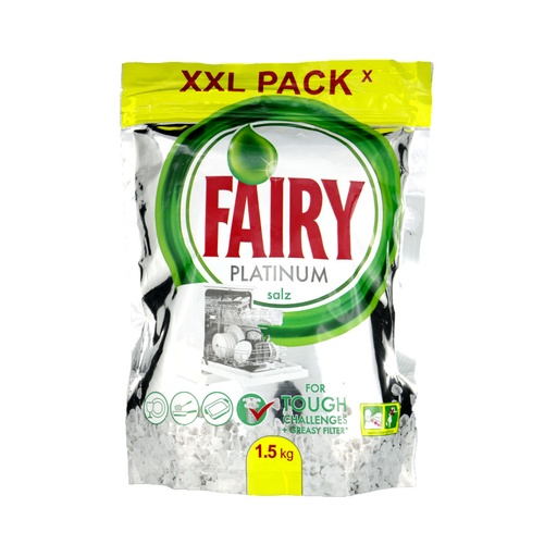  نمک ظرفشویی فیری پلاتینیوم (Fairy Platinum) 1.5 کیلویی