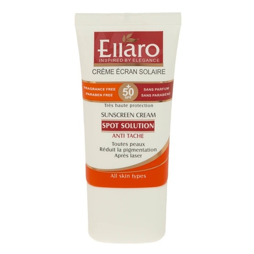 کرم ضدآفتاب ضدلک الارو مدلspf50 Spot Solutionانواع پوست 40میل