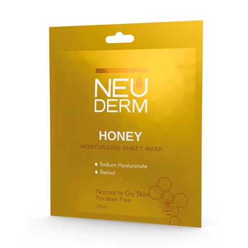 ماسک صورت حاوی عصاره عسل نئودرم مناسب پوست‌نرمال تا خشک