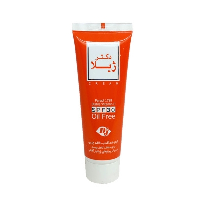[191294] کرم ضد آفتاب رنگی دکتر ژیلا Spf30 مدل Parsol 1789 مناسب انواع‌پوست 65گرم
