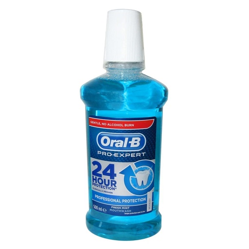 دهان شویه اورال-بی مدل Pro-Expert حجم500میل