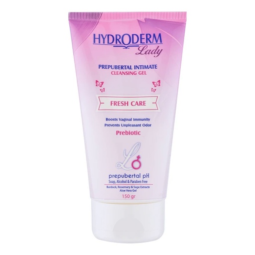 ژل بهداشتی ژنیتال دوشیزگان هیدرودرم مدل FRESH CARE حجم150گرم