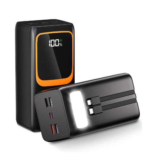 پاوربانک چراغدار BM3 ظرفیت 30000 میلی امپرساعت مدل BM3-B015