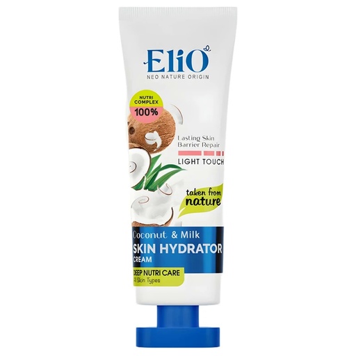 کرم مرطوب کننده الیو مدل روغن نارگیل و شیر حجم 75 میل