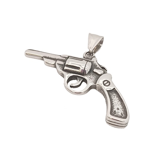 گردنبند استیل مدل تفنگ 