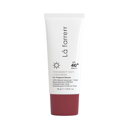 [191581] ضدآفتاب مینرال رنگی +SPF40 لافارر مخصوص خانم‌های باردار