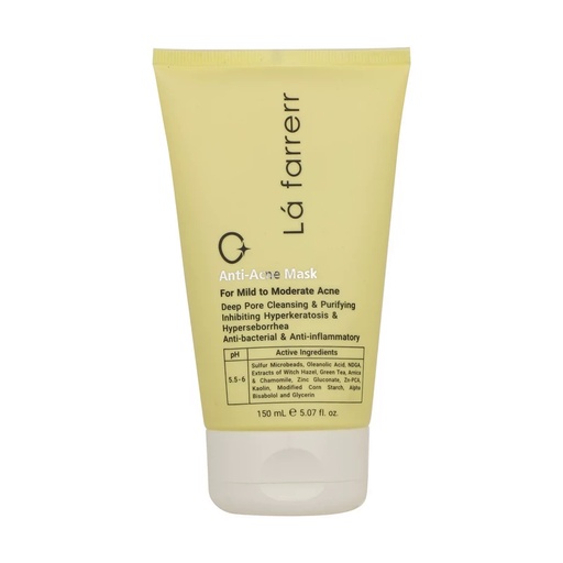 ماسک صورت لافارر مدل ضد آکنه مناسب پوست های مستعد آکنه حجم 150 میل