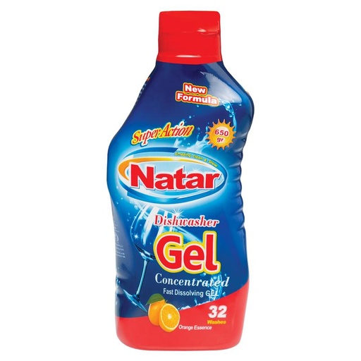 [191616] ژل ماشین ظرفشویی ناتار مدل پرتقال وزن 650 گرم