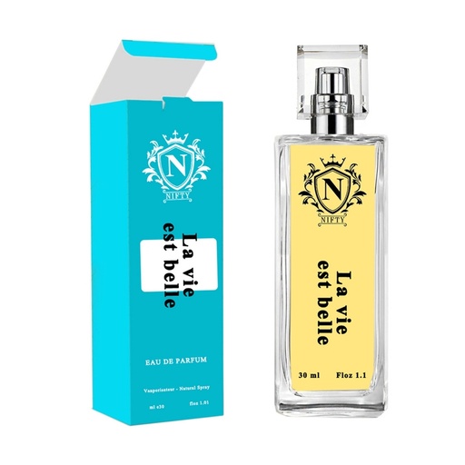 [191638] عطر ادکلن - ادوپرفیوم زنانه نیفتی مدل لانکوم لا ویه است بله حجم 30 میل