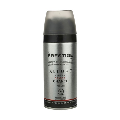 [191721] اسپری خوشبو کننده بدن مردانه پرستیژ مدل Chanel Allure Homme Sport حجم 150 میل