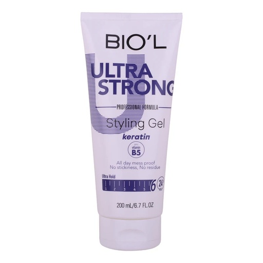 [191773] ژل حالت دهنده مو بیول مدل ULTRA STRONG حجم 200 میل