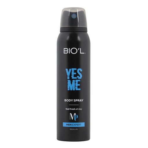 اسپری خوشبو کننده بدن مردانه بیول مدل YES,ME  (اینوکتوس) حجم 150 میل