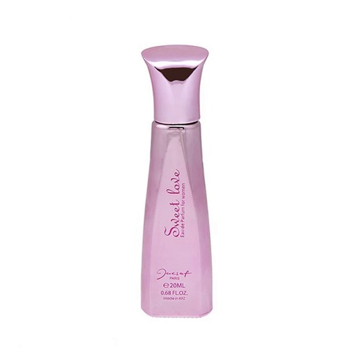 [192088] عطر جیبی زنانه ژک ساف مدل Sweet Love حجم 20 میل