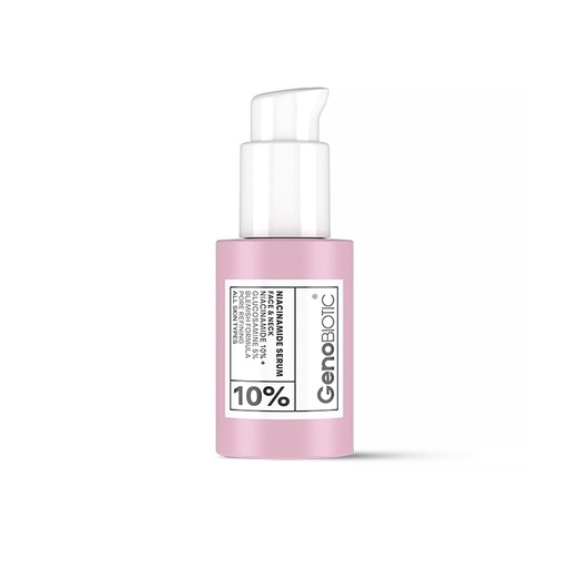 سرم نیاسینامید (صورت و گردن) ژنوبایوتیک مناسب انواع پوست حجم 30 میل