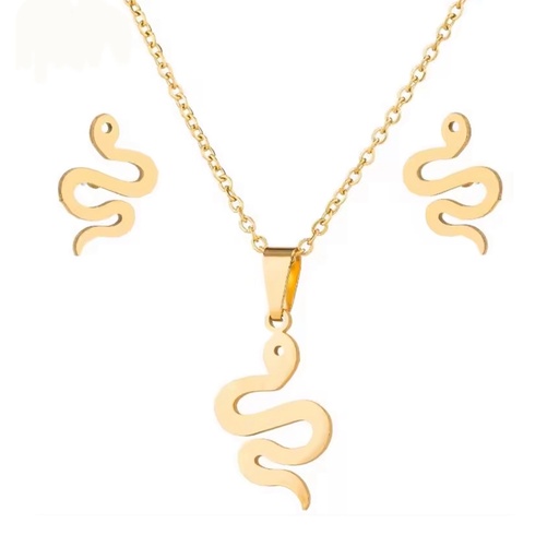 نیم ست استیل مدل مار 