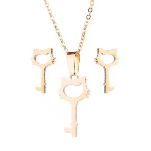 نیم ست استیل مدل کلید