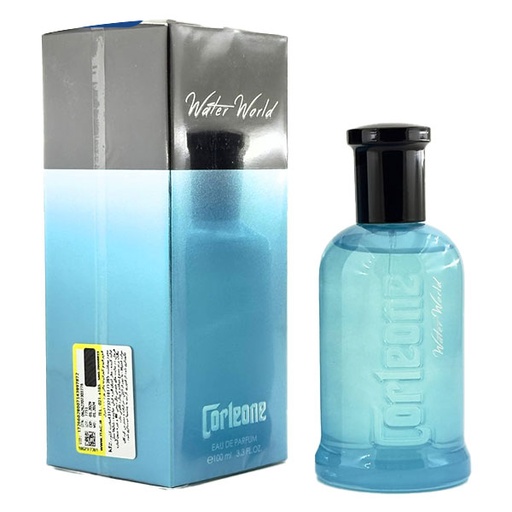 [850015] عطر ادکلن - ادوپرفیوم مردانه کورلئونه واتر ورد مدل Water World حجم 100 میل
