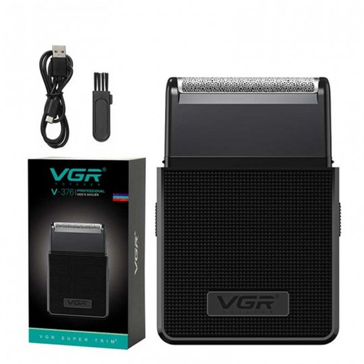 [860048] ماشین اصلاح موی صورت شارژی وی جی ار مدل V-376