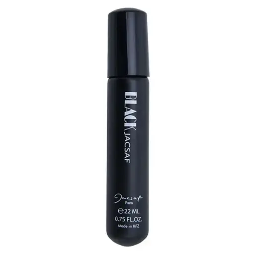 [11199] عطر جیبی مردانه ژک ساف مدل بلک حجم 22 میلی لیتر 