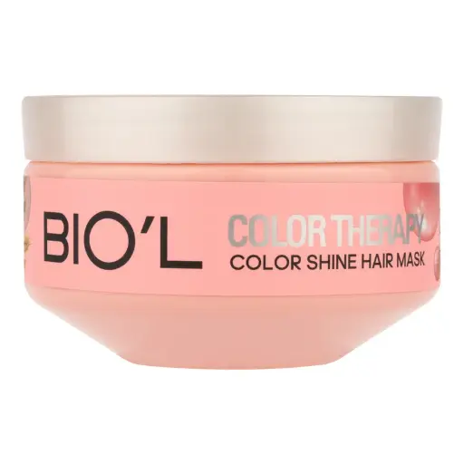[11231] ماسک تثبیت کننده رنگ مو بیول COLOR THERAPY مناسب موهای رنگ شده حجم 220 میل