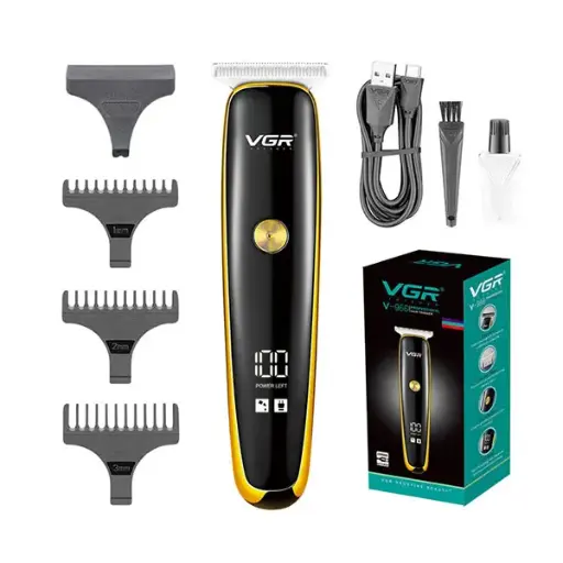 [11940] ماشین اصلاح وی جی آر اصلاح موی صورت مدل V-966 