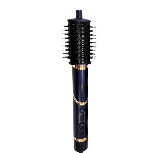 [12012] سشوار برس‌دار حالت‌دهنده 1400وات وی جی ار مدل V-477 7in1 