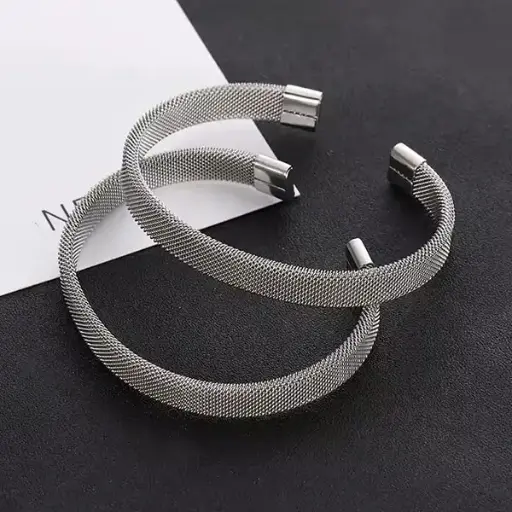 دستبند ست النگویی استیل  