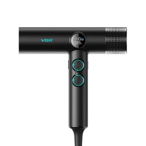 سشوار برس‌دار چرخشی 1900 وات وی جی ار مدل v-401