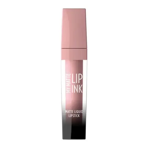رژ لب مایع مات گلدن رز مدل مدل MY MATTE LIP INK شماره 01