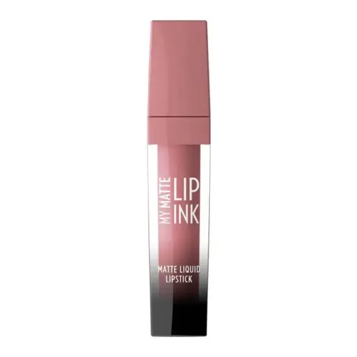 رژ لب مایع مات گلدن رز مدل مدل MY MATTE LIP INK شماره 05