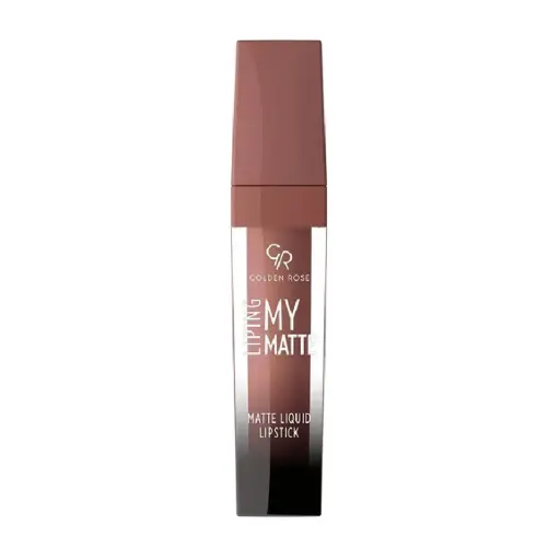 رژ لب مایع مات گلدن رز مدل مدل MY MATTE LIP INK شماره 15