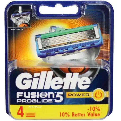 تیغ یدک ژیلت مدل Fusion Proglide Power 5 ‏بسته 4 عددی 