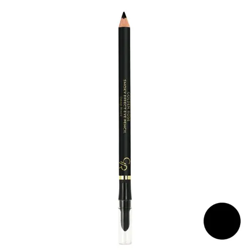 [420761] مداد چشم گلدن رز اسموکی افکت Smoky Effect مدل deep black