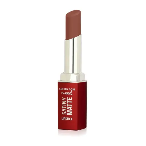 [550318] رژ لب جامد گلدن رز مدل Satiny Matte شماره 02
