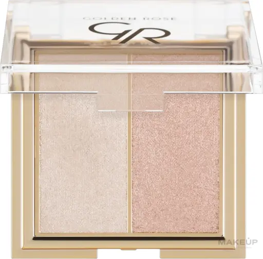 [980991] پالت هایلایتر دو تایی مدل So Glow گلدن رز شماره 01