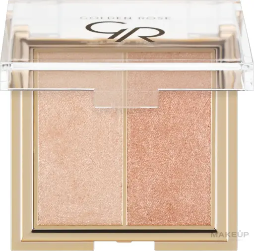 [980783] پالت هایلایتر دو تایی مدل So Glow گلدن رز شماره 02