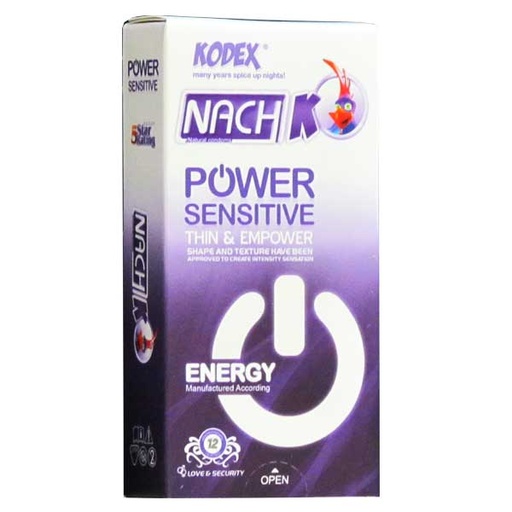 [3488] کاندوم فوق العاده نازک و حساس NACH-KODEX POWER SENSITIVE