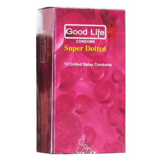 [3668] کاندوم خاردار درشت good life super dotted