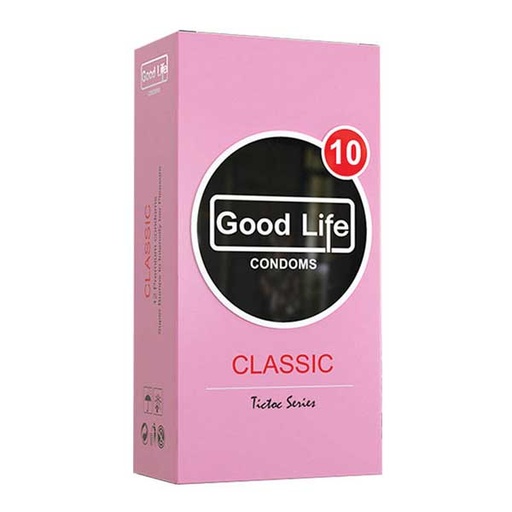 [3697] کاندوم کلاسیک ساده گودلایف good life classic