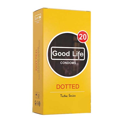 [5129] کاندوم خاردار گودلایف Good Life dotted