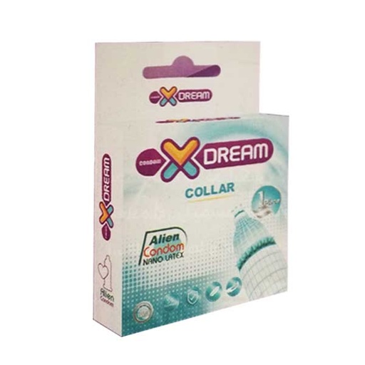 [5274] کاندوم فضایی ایکس دریم مدل طوقی Xdream Collar خاردار درشت