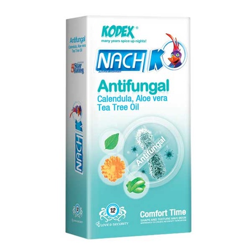 [6528] کاندوم ضد قارچ و ضد عفونی کننده ناچ کدکس Antifungal