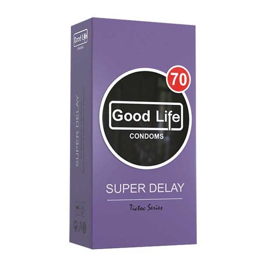 [9283] کاندوم گودلایف مدل Super Delay تاخیری زیاد